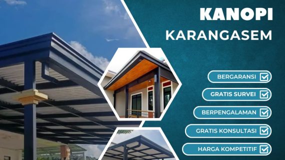 Jasa Pemasangan Kanopi di Karangasem Bali